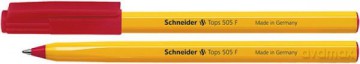 Długopis SCHNEIDER Tops 505 F czerwony