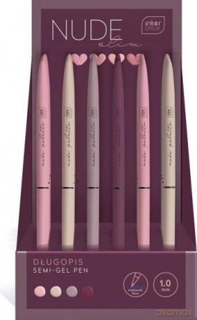 Długopis Slim Nude mix