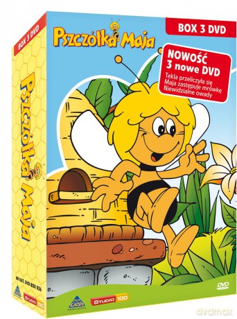 Pszczółka Maja: Tekla Przeliczyła się /  Maja zastępuje mrówkę / Niewidzialne Owady BOX [3DVD]