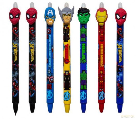 Długopis wymazywalny automatyczny Avengers/SpiderMan - Colorino/90 MIX