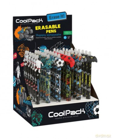Długopis wymazywalny automatyczny Boys 02657 CoolPack mix
