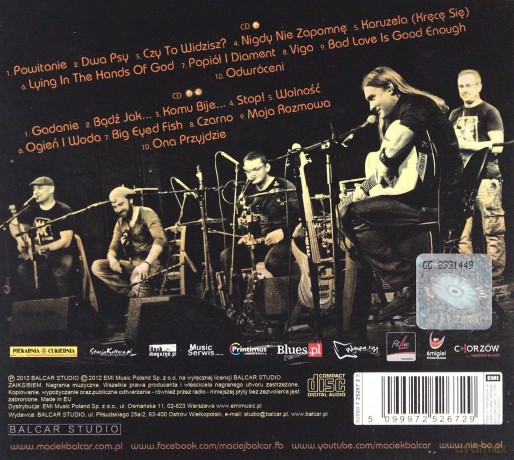 Maciek Balcar: Live Trax 12 (digipack) [2CD]