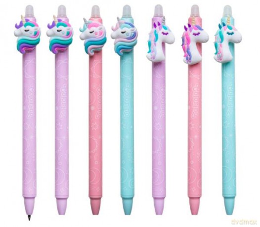 Długopis wymazywalny automatyczny Unicorn - Colorino/50