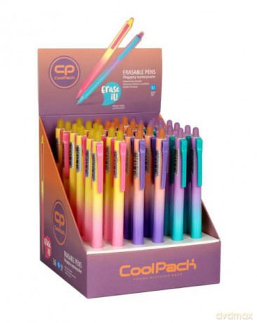 Długopis wymazywalny autymatyczny Gradient light 03890 CoolPack mix