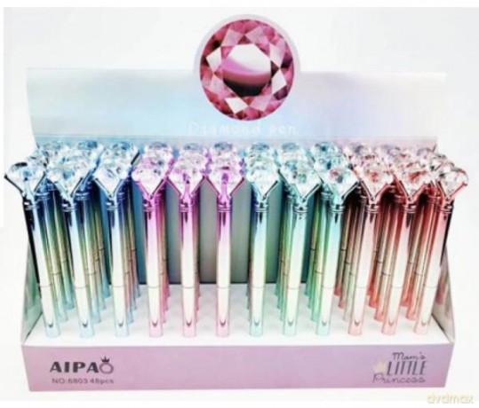 Długopis z diamentem holograficzny8 5759 NORIMPEX mix