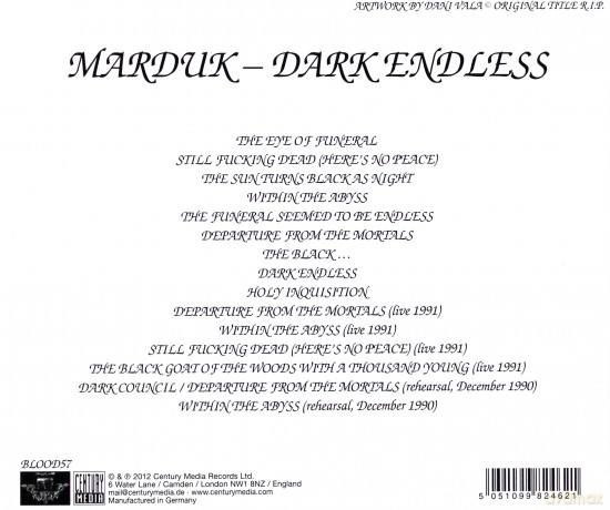 Marduk: Dark Endless [CD]