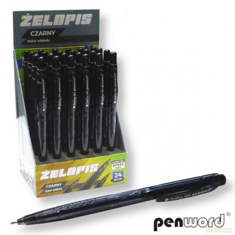 Długopis żelowy Semi gel 983 czarny