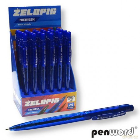 Długopis żelowy Semi gel 983 niebieski