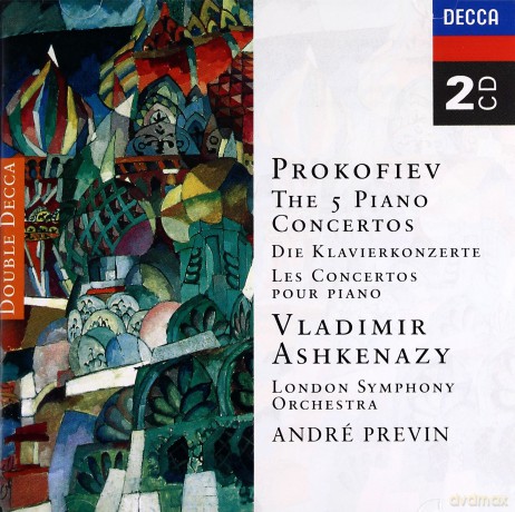 Double Decca Ashkenazy: Prokofiev:The Piano Concertos [2CD]
