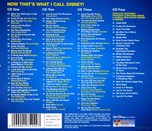 Now That's What I Call Disney [4CD]