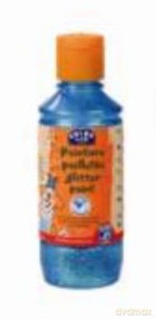 Farba tempera glitter 250 ml j.żółta