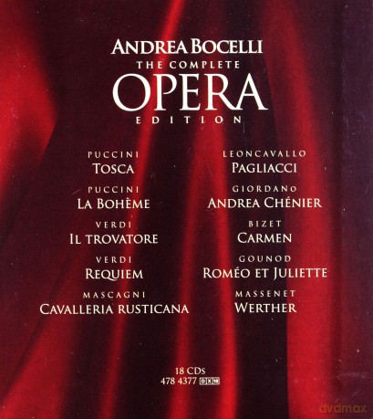 Andrea Bocelli: The Complete Opera Edition [18CD]