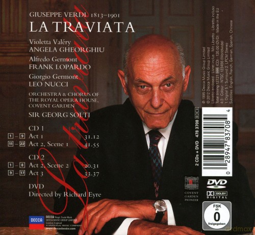 Angela Gheorghiu: Verdi:La Traviata [2CD]+[DVD]