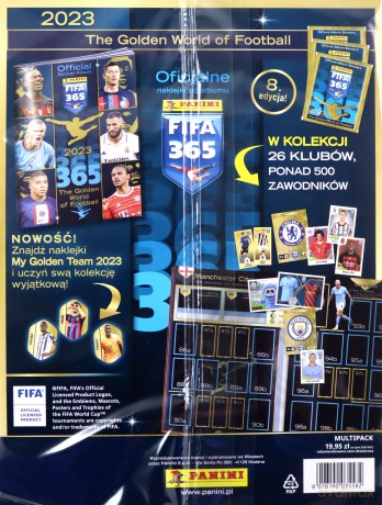 FIFA 365 2023 Multipack saszetek z naklejkami 03558 PANINI