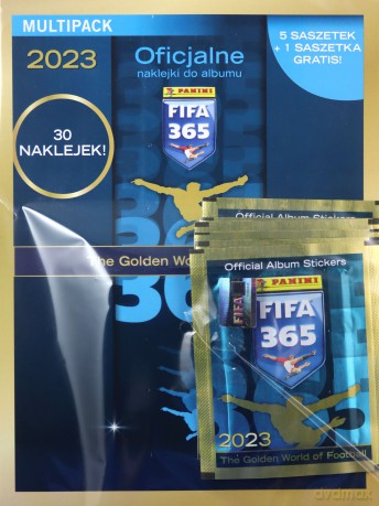 FIFA 365 2023 Multipack saszetek z naklejkami 03558 PANINI