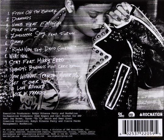 Rihanna: Unapologetic [CD]