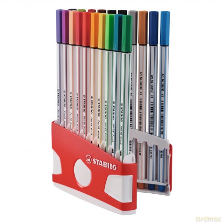Flamaster STABILO Pen 68 brush ColorParade 20 szt. 568/20-0211