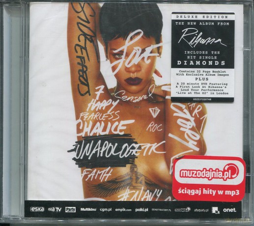 Rihanna: Unapologetic (Deluxe) [CD]+[DVD]