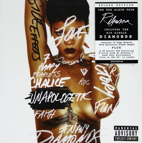 Rihanna: Unapologetic (Deluxe) [CD]+[DVD]