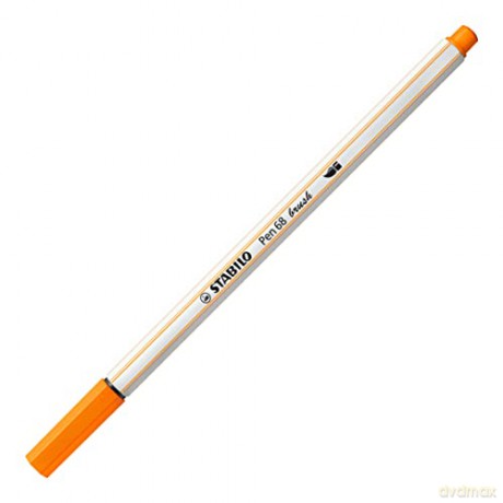 Flamaster STABILO Pen 68 brush pomarańczowy 568/54