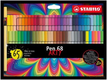 Flamaster STABILO Pen 68 etui kartonowe 65 szt. ARTY 6865/1-20