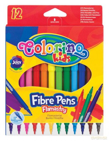 Flamastry 12 kol. Colorino Kids