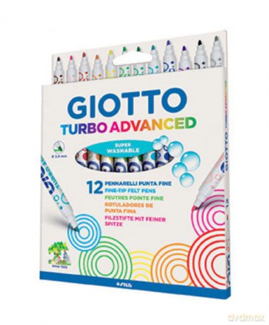 Flamastry 12kol Turbo Advanced