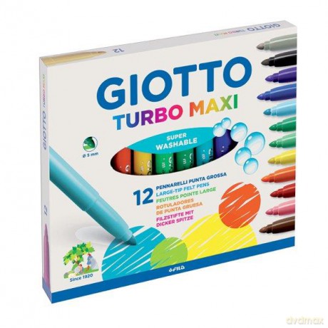 Flamastry 12kol Turbo Maxi