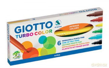 Flamastry 6kol Turbo Color