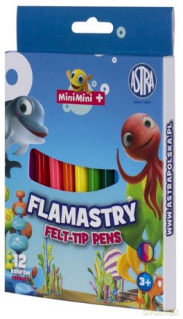 Flamastry Mini Mini 12 kolorów 314121004