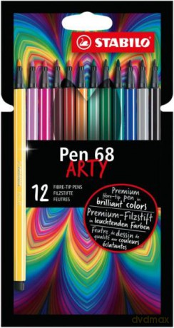 Flamastry STABILO Pen 68 etui 12 szt. ARTY 6812-1-20