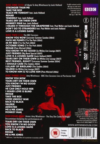 Amy Winehouse: At The Bbc - Ltd (digipack) [CD]+[3DVD]