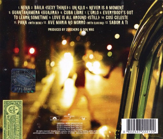 Zucchero: La Sesion Cubana [CD]