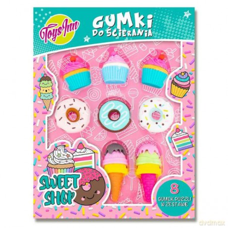 Gumki do ścierania Sweet Shop Cupcakes 6673 STNUX