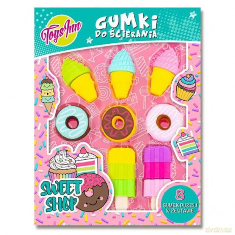 Gumki do ścierania Sweet Shop Icecreams 6666 STNUX