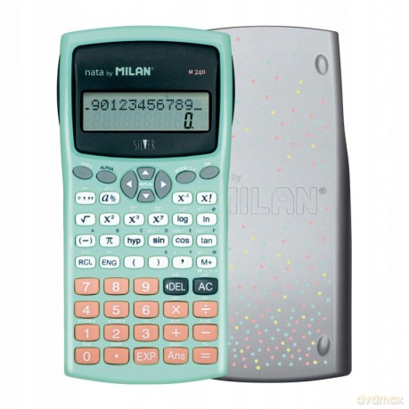 Kalkulator naukowy 240 funkcji SILVER na blistrze 159110SLBL