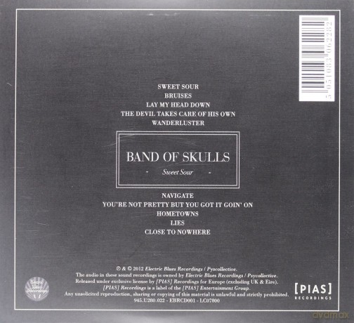 Band Of Skulls: Sweet Sour [CD]