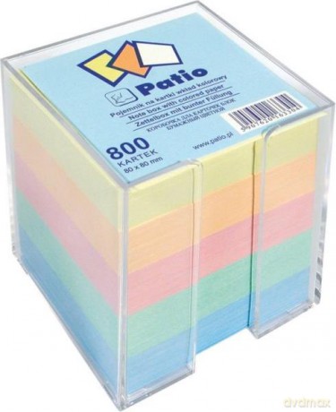 Karteczki kolorowe w pojemniku 10634PTR