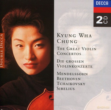 Double Decca Chung Kyung Wha: Violin Concertos Beethoven Brahms Etc. [2CD]