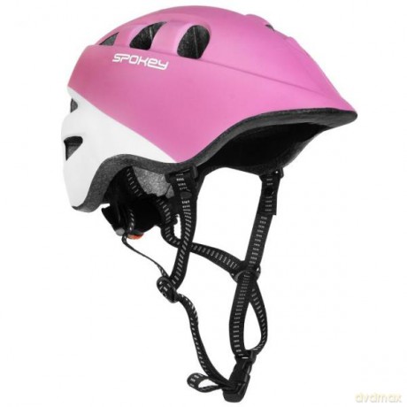 Kask dziecięcy Cherub rozmiar 48-52 różowy Spokey 927787