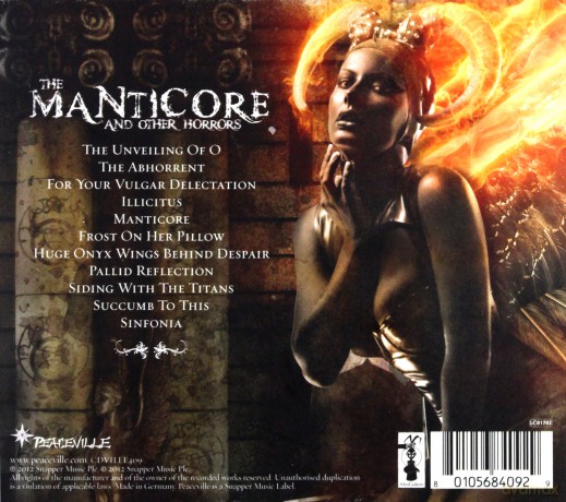 Cradle Of Filth: The Manticore And Other Horrors [CD]