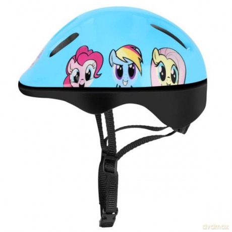 Kask dziecięcy rowerowy 52-56 cm PONY niebieski 941295