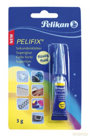 Klej Pelifix płynny 3g superglue Herlitz blister 40806242