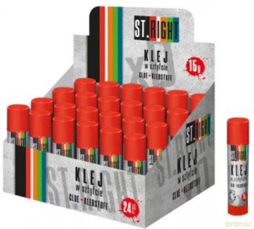 Klej w sztyfcie 15g ST.RIGHT