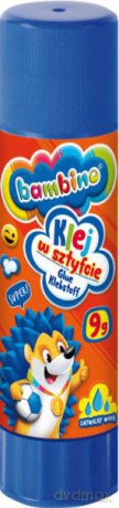 Klej w sztyfcie 9g mix Bambino
