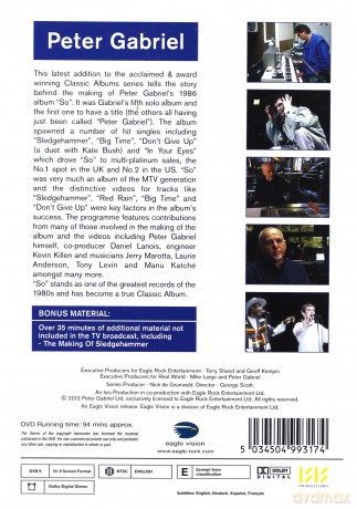 Peter Gabriel: So (dokument) [DVD]