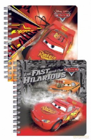 Kołonotatnik Cars.