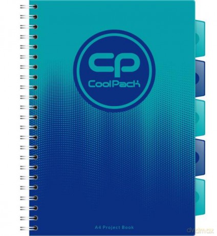 Kołozeszyt A4 100k Gradient ocean 03067 CoolPack