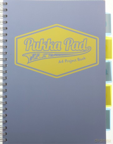 Kołozeszyt A4 kratka Project Book Pastel niebieski