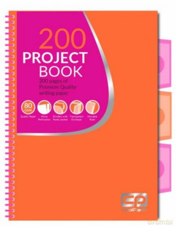 Kołozeszyt A5 100k PP Neon pomarańczowy CoolPack 52016